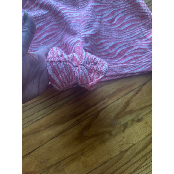 Zara Pink & White Zebra Print High-Rise Shorts – Size XS - Picture 3 of 6